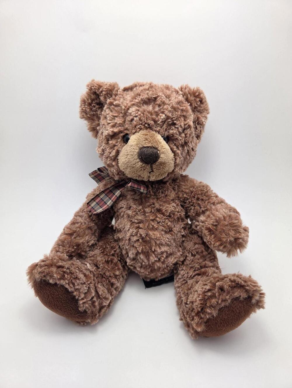 Russ Plush "Walter" the Brown Teddy Bear Stuffed Animal (10 inch)